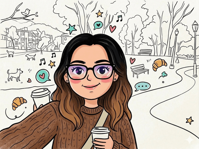 coffee walks & almond croissants across panhandle