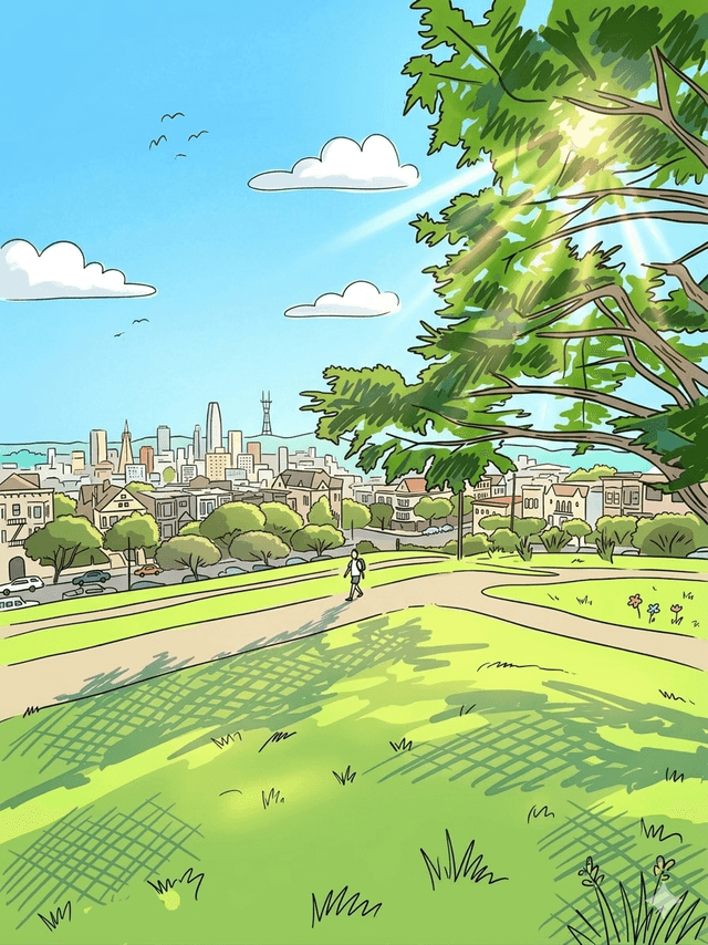 weekend pilgrimage at alta plaza