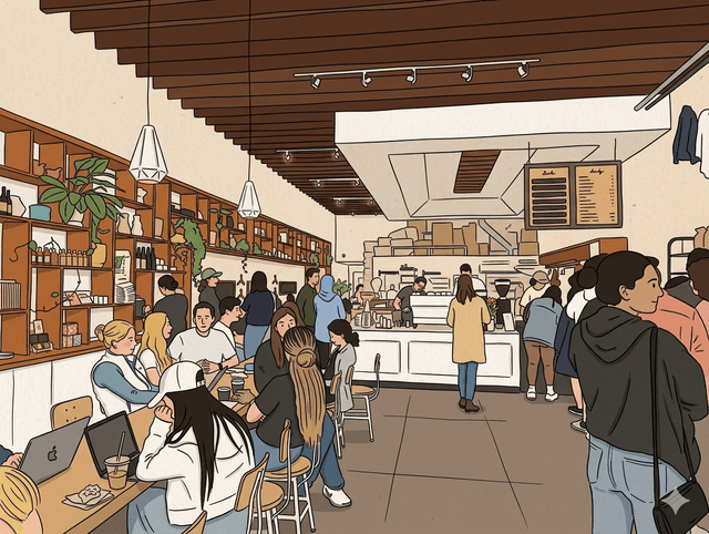 coffee stops @themill